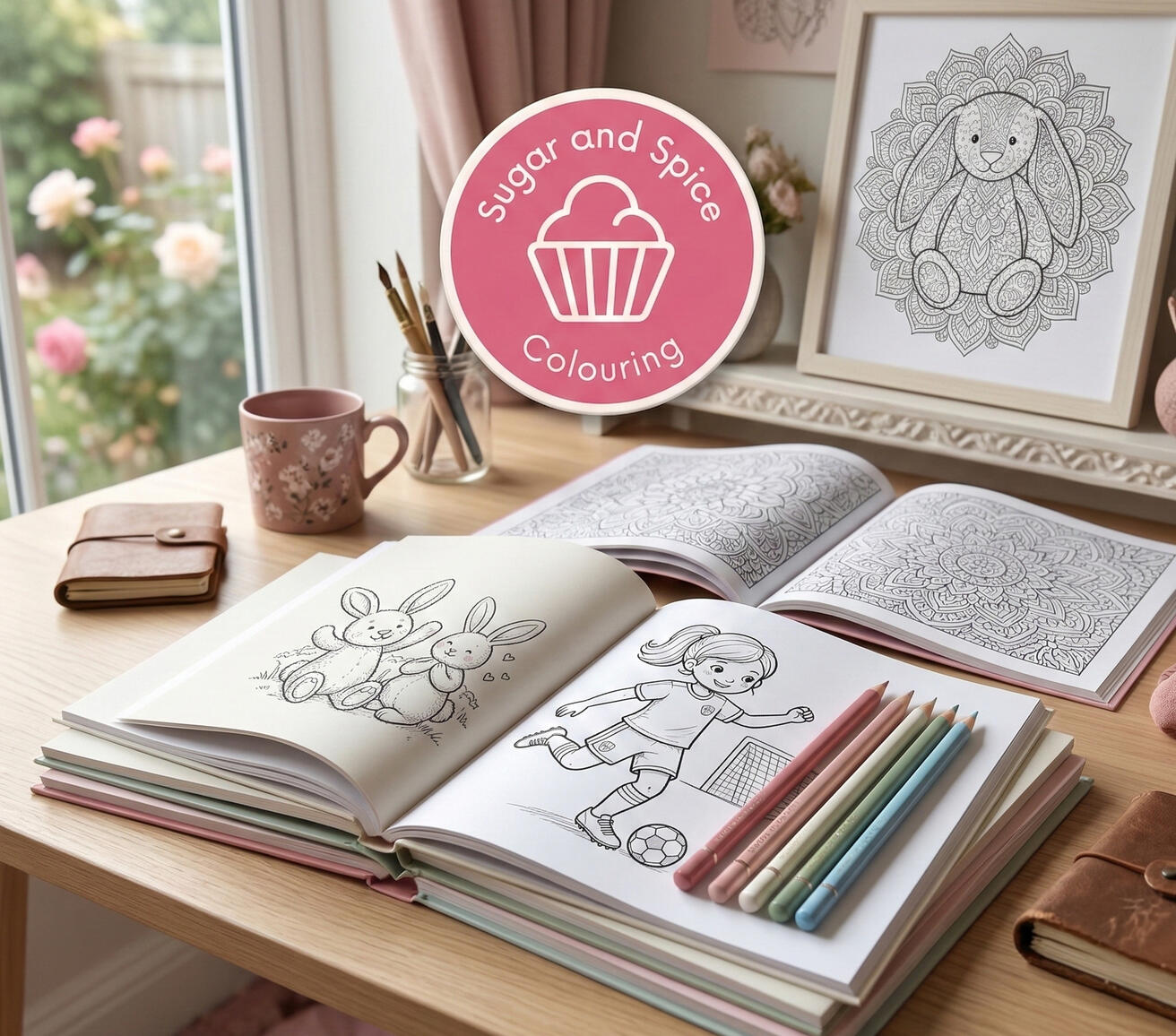 Sugar & Spice Colouring