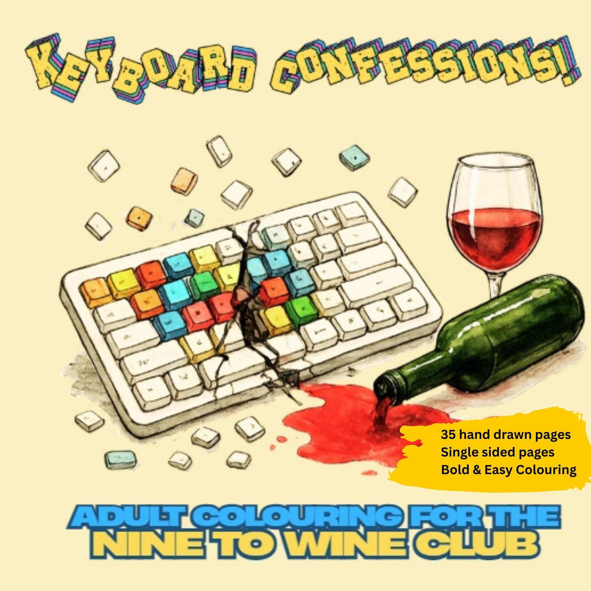 Keyboard Confessions: Adult Colouring!