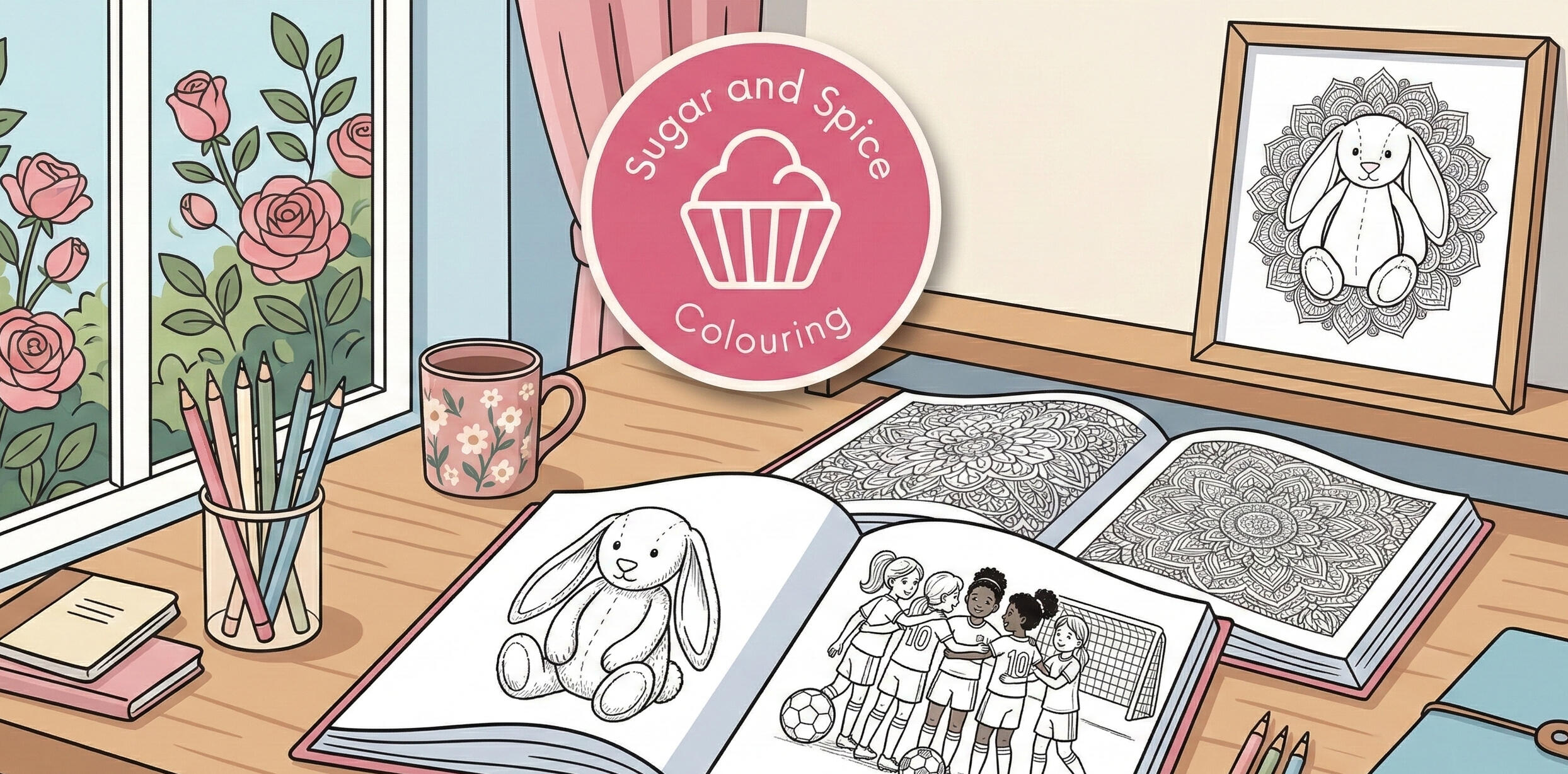 Sugar & Spice Colouring